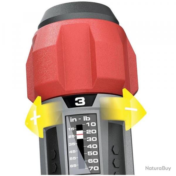Tournevis Dynamomtrique Real Avid Smart Torq - Prcision Rglable - Compact et Ergonomique - Pour u