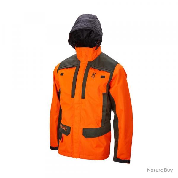 Parka Tracker Browning Orange Impermable et Respirante Isolation Thermique Protection Optimale en C