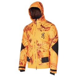Parka de Chasse Browning XPO Toundra Blaze Isolation Thermique Haute Visibilité Protection et Confor