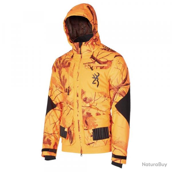 Parka de Chasse Browning XPO Toundra Blaze Isolation Thermique Haute Visibilit Protection et Confor