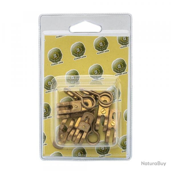 Bagues d Attache Canard - Laiton Durable - Fixation Scurise - Pour Appts et Leurre Efficace plast