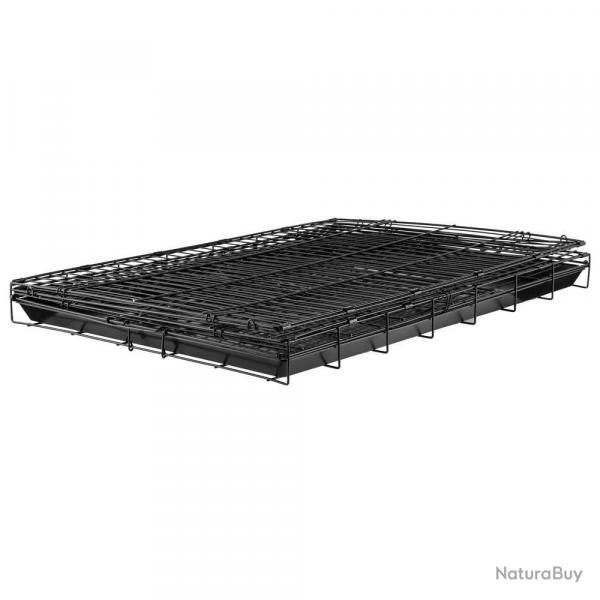 Cage Pliante de Transport pour Chien - Structure Robuste - Pliable et Lgre - Facile  Transporter 