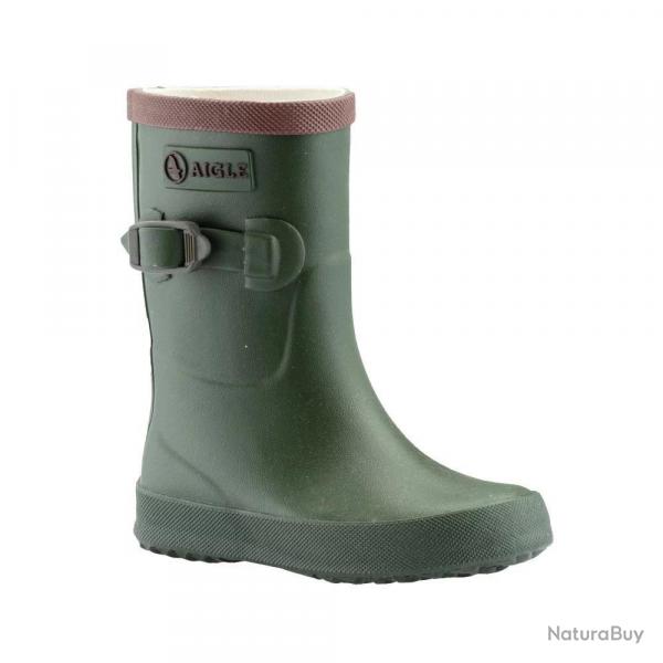 Bottes Perdriz Enfants Aigle - Caoutchouc Rsistant - Semelle Antidrapante - Confort et Protection 