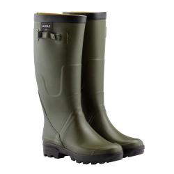 Bottes de Chasse Aigle Benyl Kaki Mollet XL Confort et Protection Optimale Adaptées aux Terrains Hum