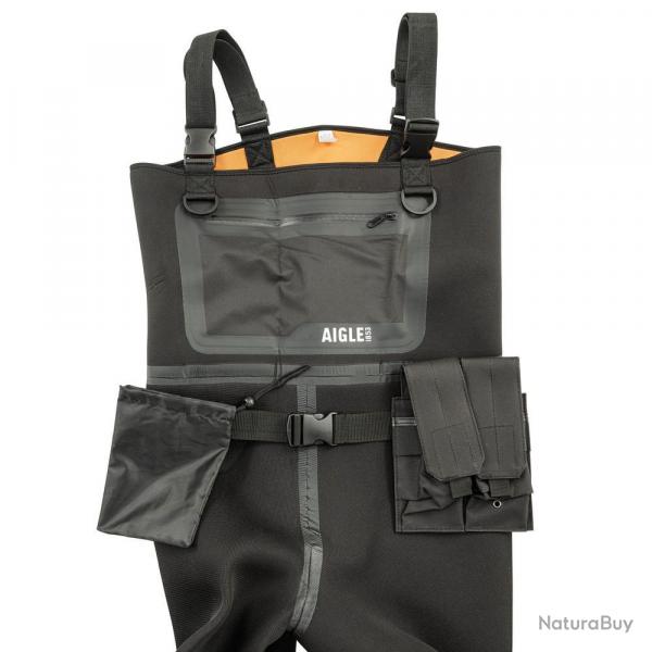 Waders de Pche Polyvalentes Aigle Impermables et Respirantes Confort et Protection Optimale 41