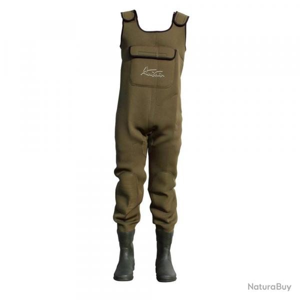 Waders Noprne tanchit Totale Confort et Protection Pour Chasse et Pche en Milieu Humide 41