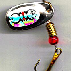 Cuiller tournante pour tuites, perches et autres carnassiers - 3.5 gr - FB2
