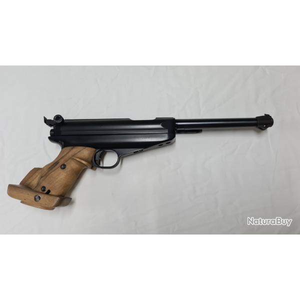 PISTOLET FEINWERKBAU AIR COMPRIME MODEL 65 DROITIER CAL 4.5