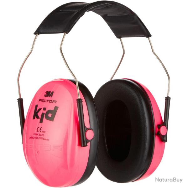 Casque anti-bruit KID H510AK (Couleur: Rose fluo)