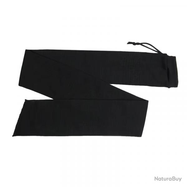 Chaussette pour fusil ou carabine avec traitement au silicone - noir - 140cm - LIVRAISON GRATUITE