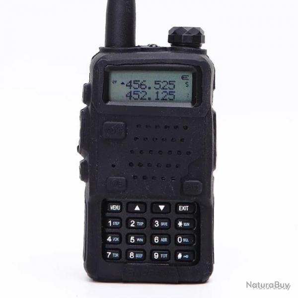 Housse de protection noire baofeng UV-5R - LIVRAISON GRATUITE