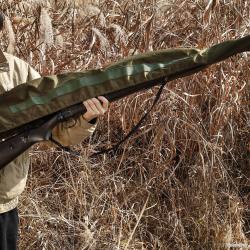 Housse de protection verte pour fusil ou carabine - 130cm - LIVRAISON GRATUITE