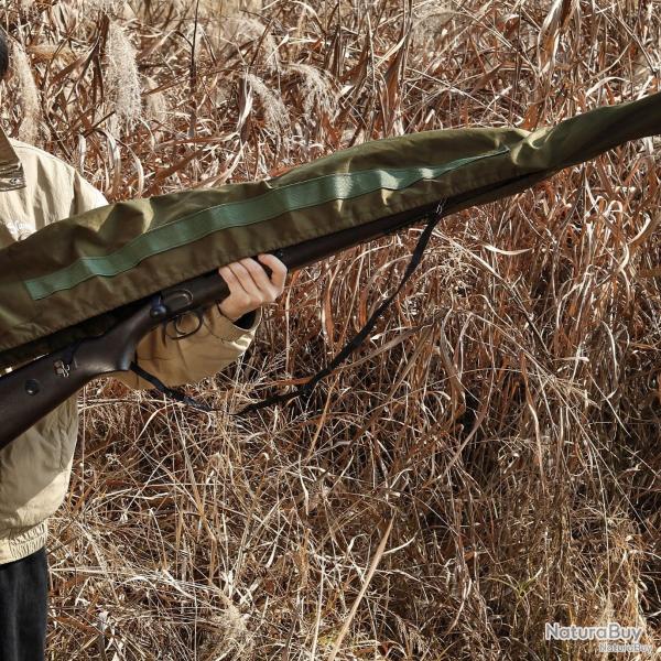 Housse de protection verte pour fusil ou carabine - 130cm - LIVRAISON GRATUITE