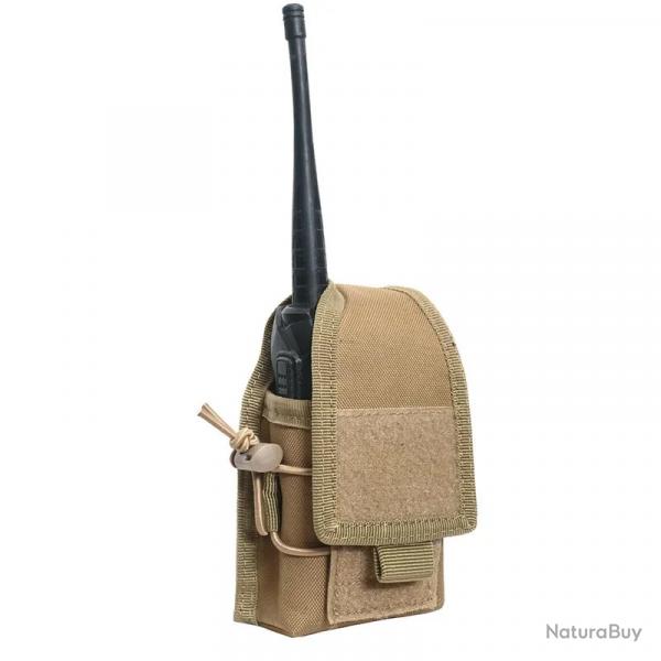 Housse pour radio baofeng systme molle - kaki - LIVRAISON GRATUITE