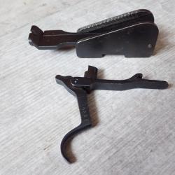 Détente + hausse toboggan pour fusil 1889 suisse Rubin Schmidt au même numéro