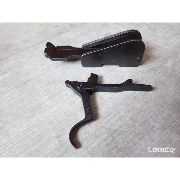 Dtente + hausse toboggan pour fusil 1889 suisse Rubin Schmidt au mme numro