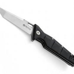 Couteau Maserin ARTIGLIO lame à trou forme tanto acier D2 finition « stonewashed »