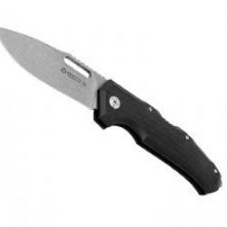 Couteau Maserin NIMROD lame acier M390 Bohler finition « stonewashed » manche G10