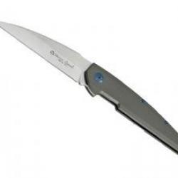Couteau Maserin SOLAR lame Wharncliffe acier D2 satiné