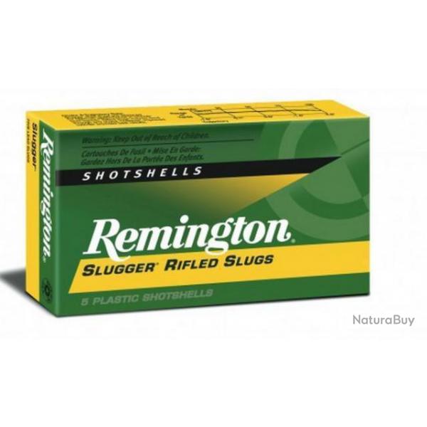 Munitions REMINGTON cal.12/70 magnum slugger 28.5grs par 5