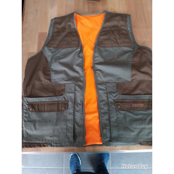 Gilet de chasse rversible