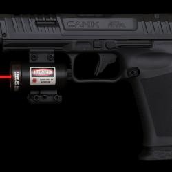 Pistolet de défense à balles caoutchouc LTL CANIK RIVAL cal. 50 & Viseur Laser