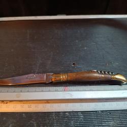 Couteau pliant laguiole avec tir bouchon
