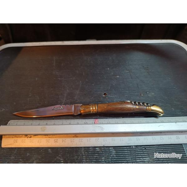 Couteau pliant laguiole avec tir bouchon