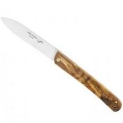 Couteau Salamandra lame acier inox 1.4116 manche 10,5 cm olivier