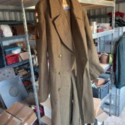 Manteau gabardine militaire transmission