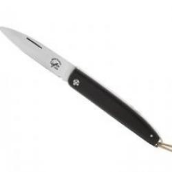 Couteau Salamandra lame acier inox 1.4116 manche 10 cm ébène