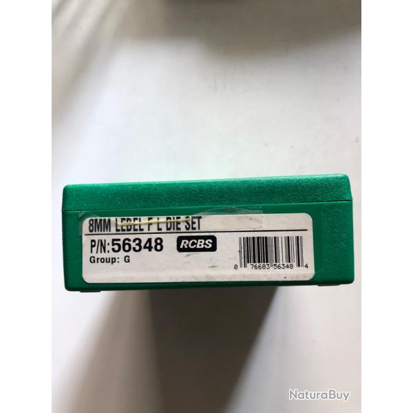 RCBS 8 mm LEBEL + shell older RCBS