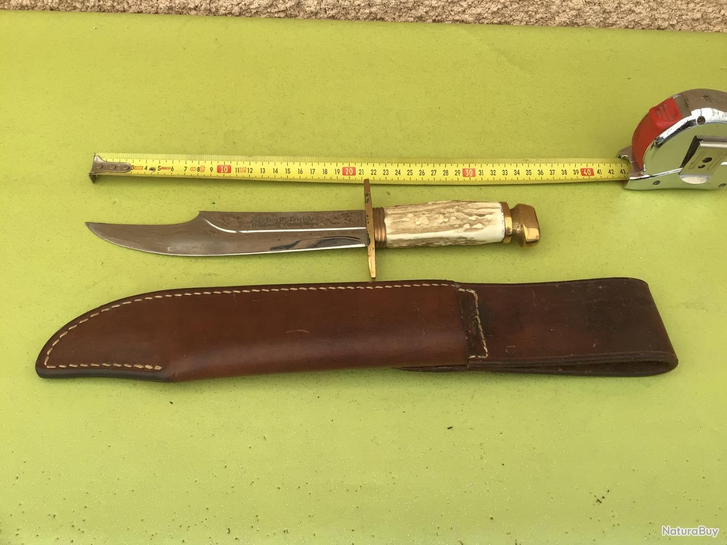 Collier Mammaire Western En Cuir Marron – Imprimé Motif Et Poignard à Dos – Équitation