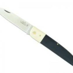 Couteau Salamandra lame acier inox 1.4116, manche 10 cm juma noir