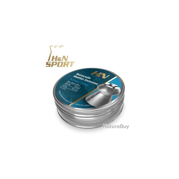 Plombs H&N Barracuda Hunter Extreme, calibre 5,50 mm. Bote de 200 units, 1,20 gr. ( 2 botes )