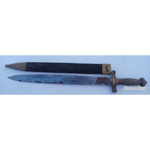 Glaive d'Infanterie modle 1831 des troupes  pied - fabrication Talabot Paris
