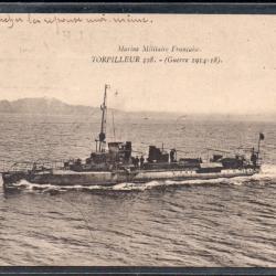 CPA - Marine Militaire Française -Torpilleur 328- ( Guerre 1914-18 ) N°3745