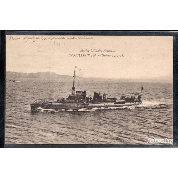 CPA - Marine Militaire Franaise -Torpilleur 328- ( Guerre 1914-18 ) N3745