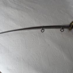 SABRE DE CAVALERIE LEGERE Mle 1822 FOURREAU 2 ANNEAUX DE BELIERE