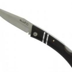 Couteau Muela ZX lame à cran acier inox X50CrMoV15 manche en grenadille +étui