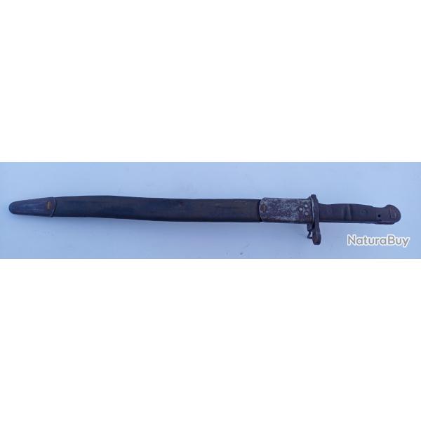 Baonnette US Mle 1917 Remington et son fourreau Jewell - WW1 WW2