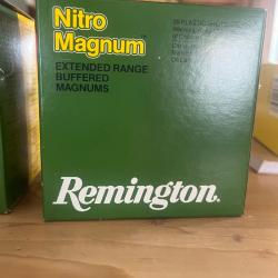 Cartouche remington nitro magnum 12/76