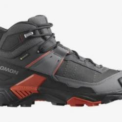 Chaussure de Randonnée Homme Salomon X Ultra 5 Mid GTX 1 3 Gris