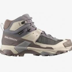 Chaussure de Randonnée Femme Salomon X Ultra 5 Mid GTX W 1 3 Rose pâle