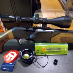 Pack approche/ affût carabine a verrou linéaire arttech prima SP calibre 30-06 lunette 3-9x50