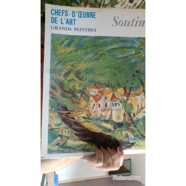 Chefs d'oeuvre de l'art Grands peintres - Soutine - Hachette -