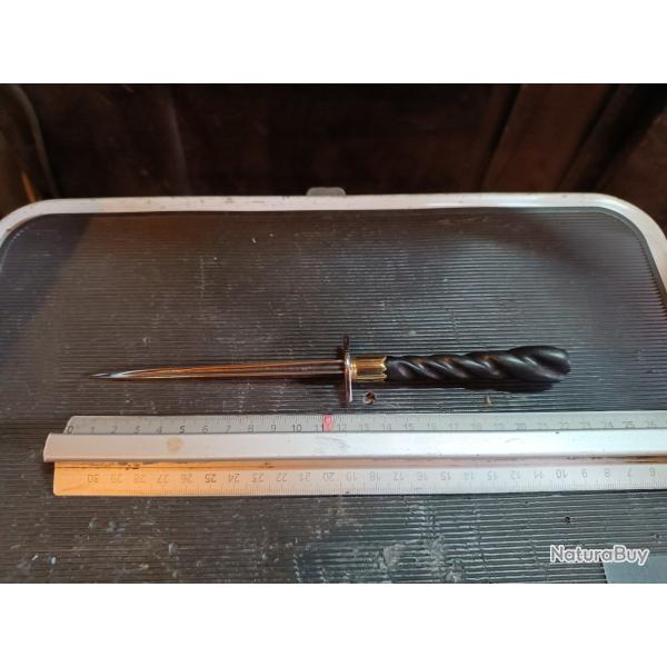 Cuillère De Bar Kidia 40 Cm Inox Torsadée – Trident & Dos Plat – Idéale Cocktails & Mixologie Pro