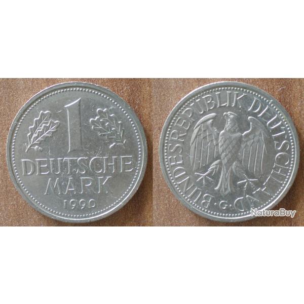 Allemagne 1 Deutsche Mark 1990 Atelier G Karlsruhe