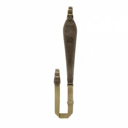 NOUVEAU ! BRETELLE RISERVA CUIR MOTIF SANGLIER