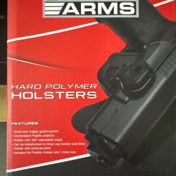 Holster ceinture cqc beretta et taurus 92 droitiers